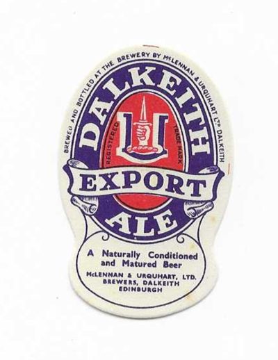 McLENNAN EXPORT ALE 54mm TALL