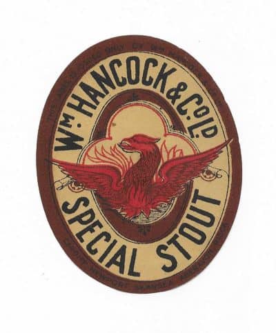 HANCOCK SPECIAL STOUT - PRE 1914  - IS 94mm TALL - SEE 2 PICS