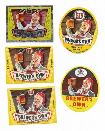 GROUP OF 5 DIFFERENT ELY