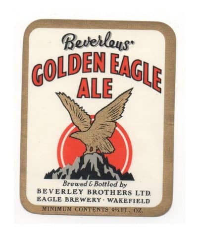 BEVERLEY GOLDEN EAGLE ALE 9,2/3 FL. OZS