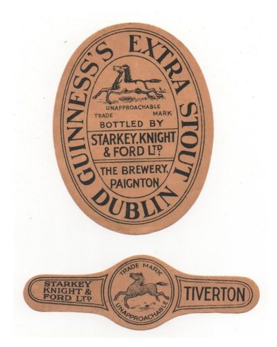 GUINNESS STARKEY LABEL AND STOPPER