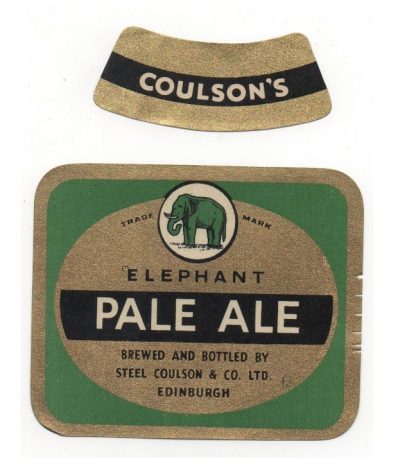 STEEL COULSON PALE ALE - 1953