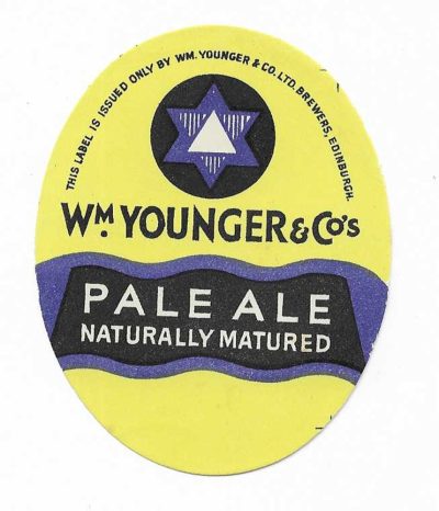 Wm. YOUNGER PALE ALE - 84mm TALL