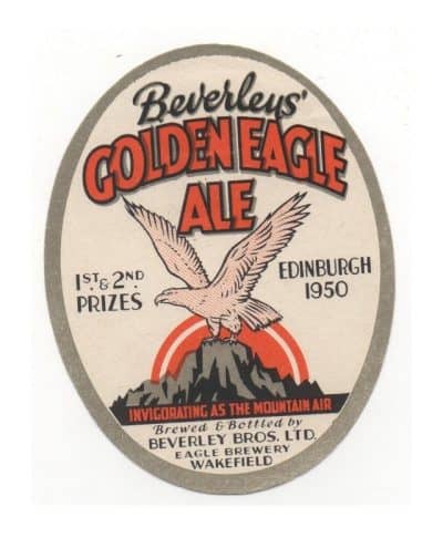 BEVERLEY OF WAKEFIELD - 1ST & 2ND PRIZE OVAL - 1950