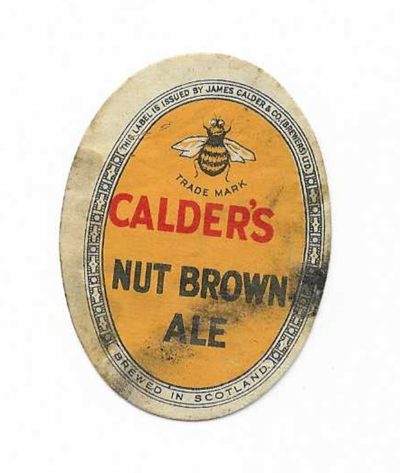 CALDER'S NUT BROWN ALE  - 51MM TALL