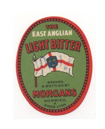 MORGANS OF NORWICH & KINGS LYNN - EAST ANGLIAN LIGHT BITTER