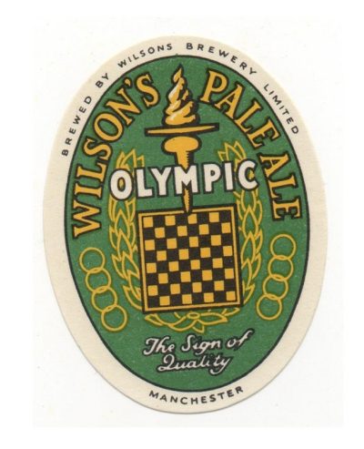 WILSON'S PALE ALE 75mm TALL