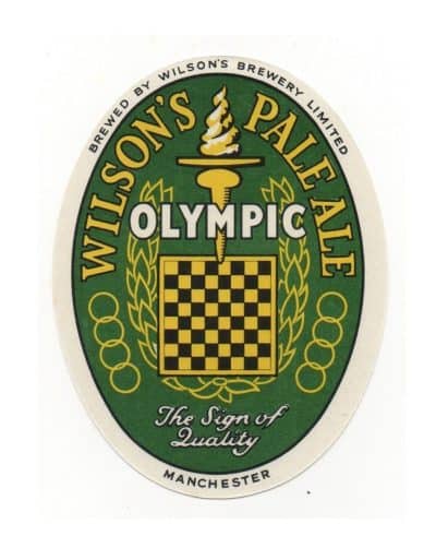 WILSON'S PALE ALE 95mm TALL