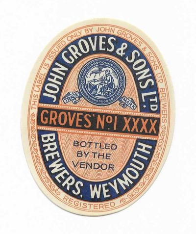 GROVES JOHN OF WEYMOUTH - NO. 1 XXXX