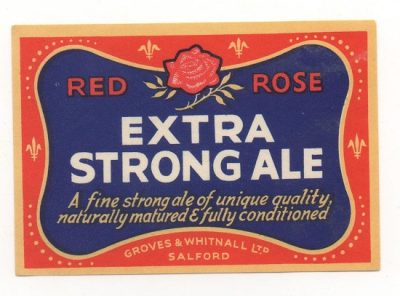 GROVES & WHITNALL OF SALFORD - EXTRA STRONG ALE