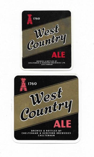 CHELTENHAM AND HEREFORD - WEST COUNTRY PAIR - 79mm & 70mm - SEE BOTH PICS
