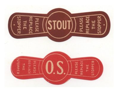 2 FREMLIN STOPPER LABELS (I)
