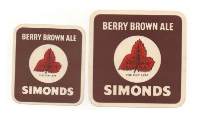 SIMONDS BERRY BROWN ALE PAIR - LARGE IS 95mm TALL