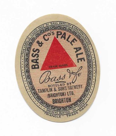 BASS - TAMPLIN - BRIGHTON - 72mm TALL