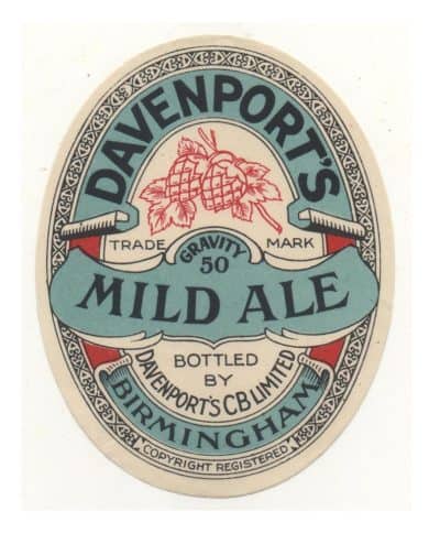 DAVENPORT - MILD ALE - GRAVITY 50