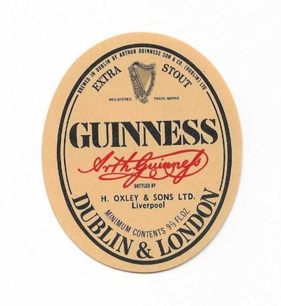 GUINNESS - OXLEY OF LIVERPOOL