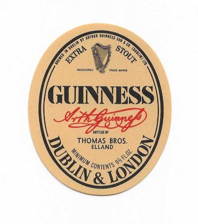 GUINNESS  - THOMAS BROS. OF ELLAND
