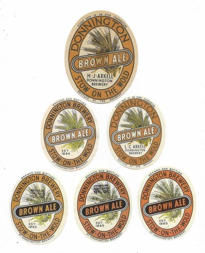 ARKELL / DONNINGTON GROUP OF 6 DIFFERENT - SEE BOTH PICS