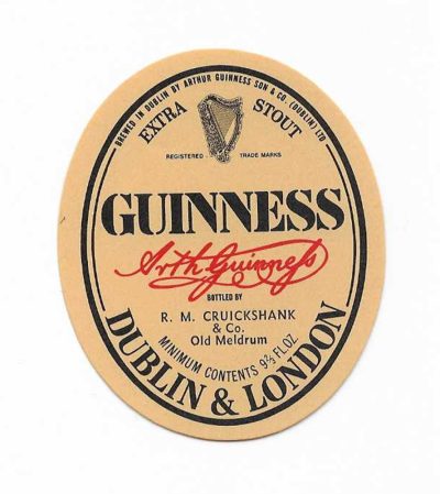 GUINNESS - CRUICKSHANK OF OLD MELDRUM