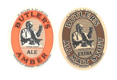 BUTLER OVAL PAIR