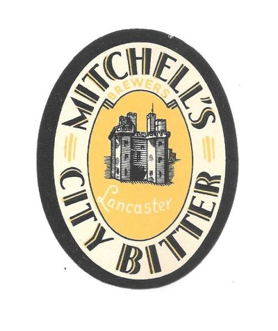 MITCHELL'S CITY BITTER - LANCASTER - 83mm TALL
