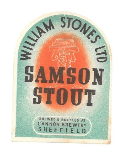 STONES WILLIAM - SAMSON STOUT - SHEFFIELD