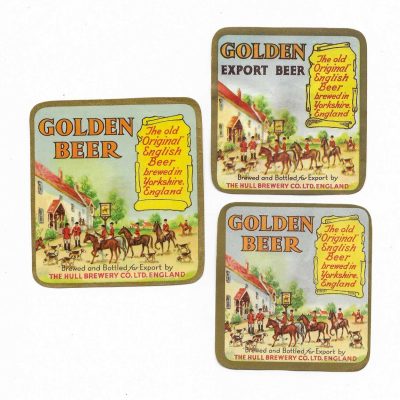 HULL BREWERY TRIO - SEE BOTH SCANS
