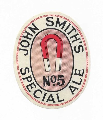 JOHN SMITH'S - No. 5 SPECIAL ALE - 86mm TALL - SEE BOTH PICS