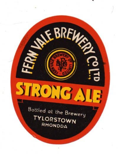 FERN VALE - STRONG ALE - 86mm TALL