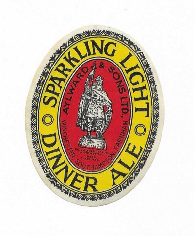AYLWARD OF WINCHESTER SOUTHAMPTON FARNHAM - SPARKLING LIGHT DINNER ALE