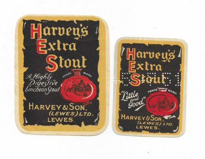 HARVEY OF LEWES - PAIR - EXTRA STOUT