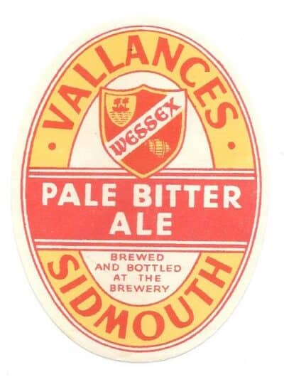 VALLANCES OF SIDMOUTH - PALE BITTER ALE (B)