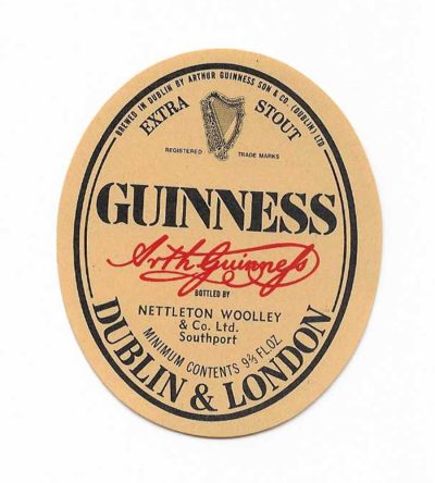 GUINNESS - NETTLETON WOOLEY OF SOUTHPORT