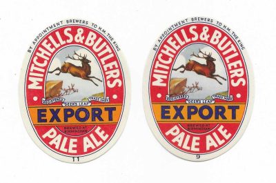 MITCHELLS & BUTLERS - EXPORT NUMBERED 9 AND 11