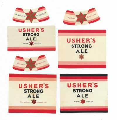 USHER OF EDINBURGH - GROUP A - SEE BOTH PICS