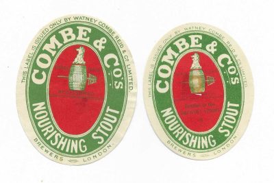WATNEY COMBE REID - PAIR - IN USE 1947 - 1952 - SEE BOTH PICS