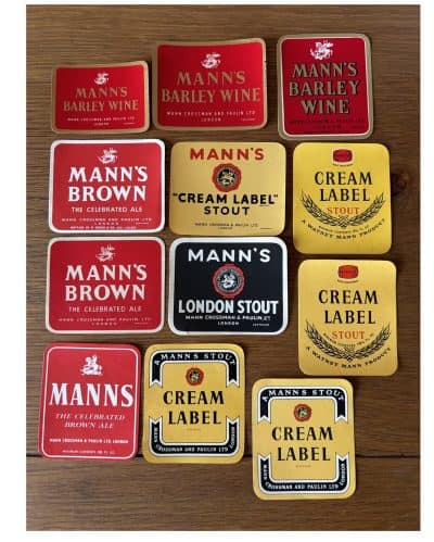 MANN CROSSMAN & PAULIN GROUP  B - 12 DIFFERENT LABELS