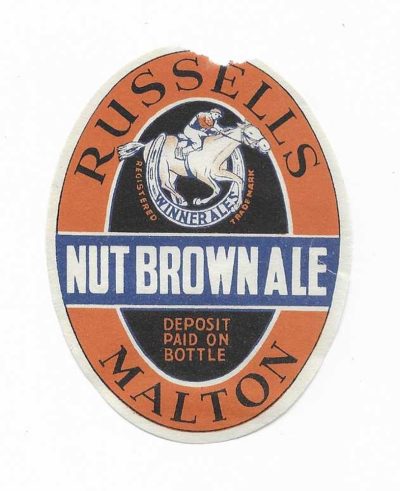 RUSSELLS - MALTON - N.B.A - TOP IS BAD & TEAR R/H SIDE - SEE BOTH PICS