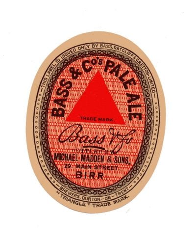 BASS - M. MADDEN - MAIN ST. BIRR - 83mm TALL