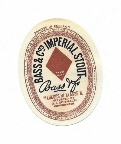 BASS - IMPERIAL STOUT - SCHNACH - COPENHAGEN - 83mm TALL