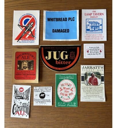 ODD GROUP OF UK STICKERS - UNUSED