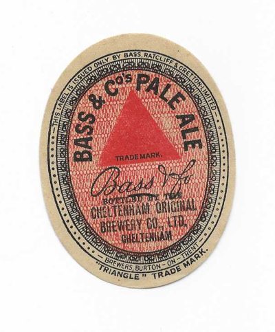 BASS - CHELTENHAM ORIGINAL BREWERY - 71mm TALL
