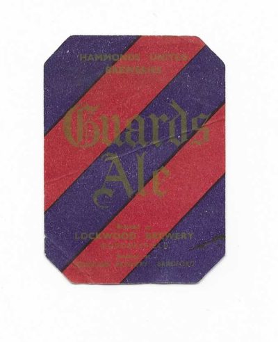HAMMONDS GUARDS ALE - HUDDERSFIELD - CREASES