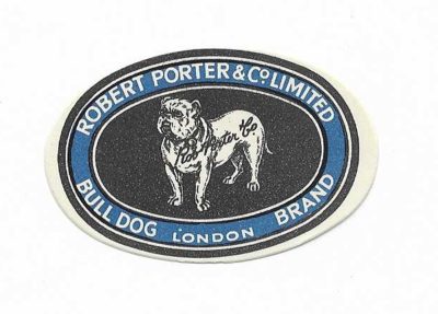 ROBERT PORTER SMALL LABEL - 38mm TALL