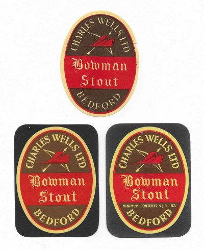 CHARLES WELLS - GROUP OF BOWMAN STOUT - SEE BOTH PICS