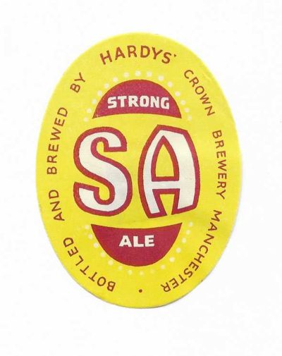 HARDYS CROWN BREWERY OF MANCHESTER - SEE BOTH PICS