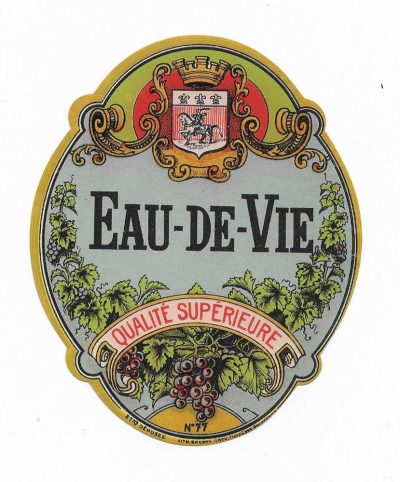 VERY OLD  - EAU DE VIE - 123mm TALL