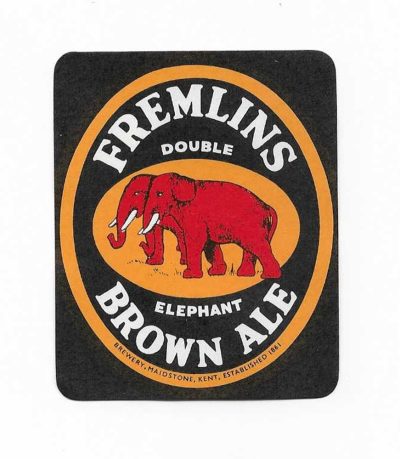 FREMLIN - DOUBLE ELEPHANT - 73mm TALL - VGC