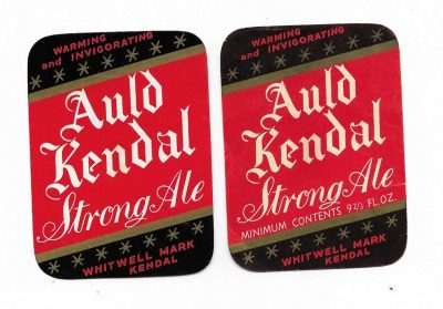 WHITWELL MARK AULD KENDAL - 2 DIFFERENT - SEE BOTH PICS