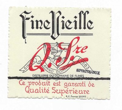 FINE RIELLE WINE LABEL
